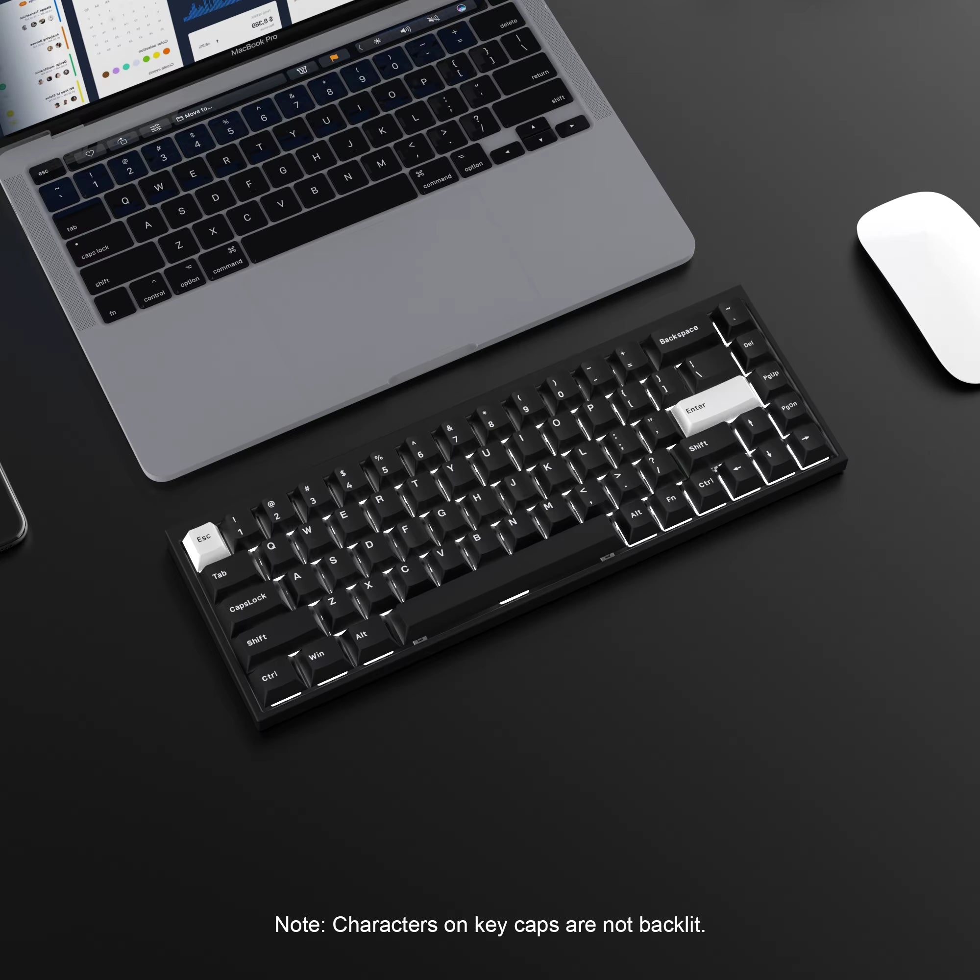 168 Keys Double Shot PBT Keycap Custom Keycap Cherry Profile Keyboard Keycaps for Cherry Gateron MX Switches Gaming Keyboard